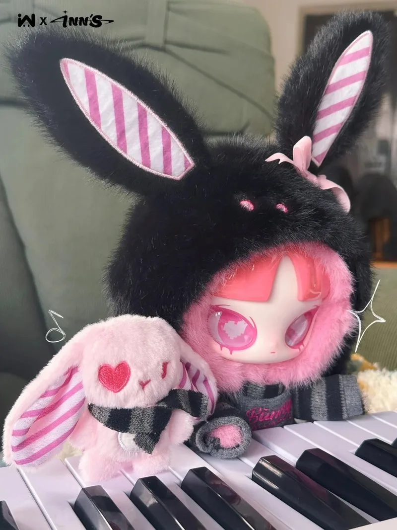 Nieuwe authentieke 'Fantasy & Reality 520'-serie - Bunny In Love hangende kaartfiguur (Inn Valentijnsdag Blind Box Collectible For