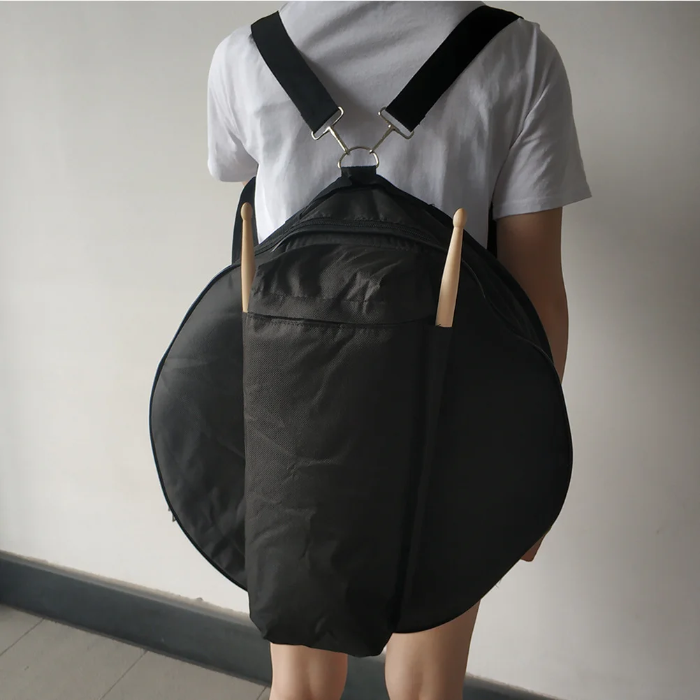 

Portable Drum Case Adjustable Shoulder Straps Lightweight Oxford Cloth Drum Carrying Backpack Hand Handle Durable Music