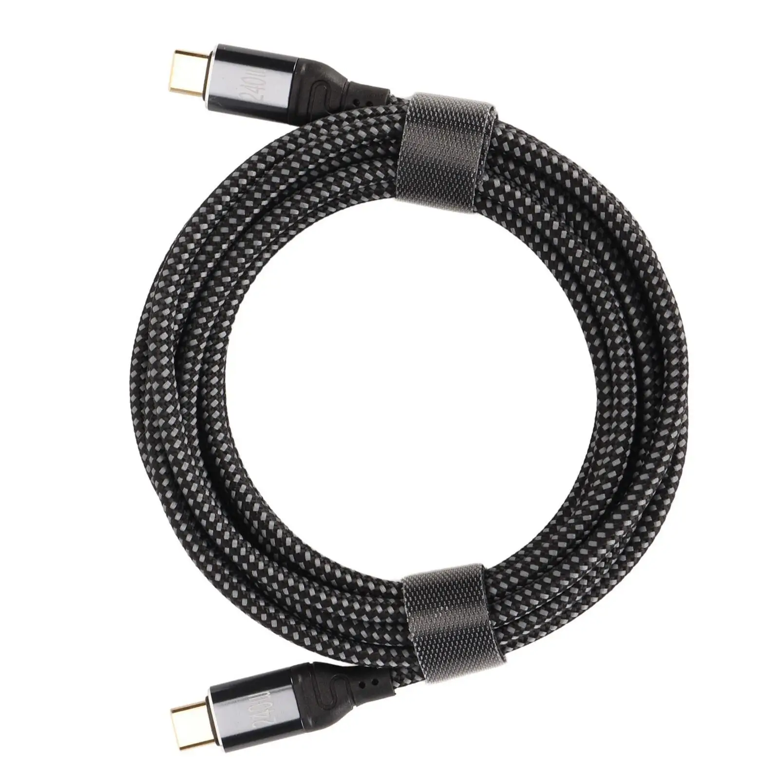 9.8ft Type C Charging Cable USB-C to USB-C, 480Mbps Data Transfer, Durable Nylon, PD240W E-Mark, for family Friendly