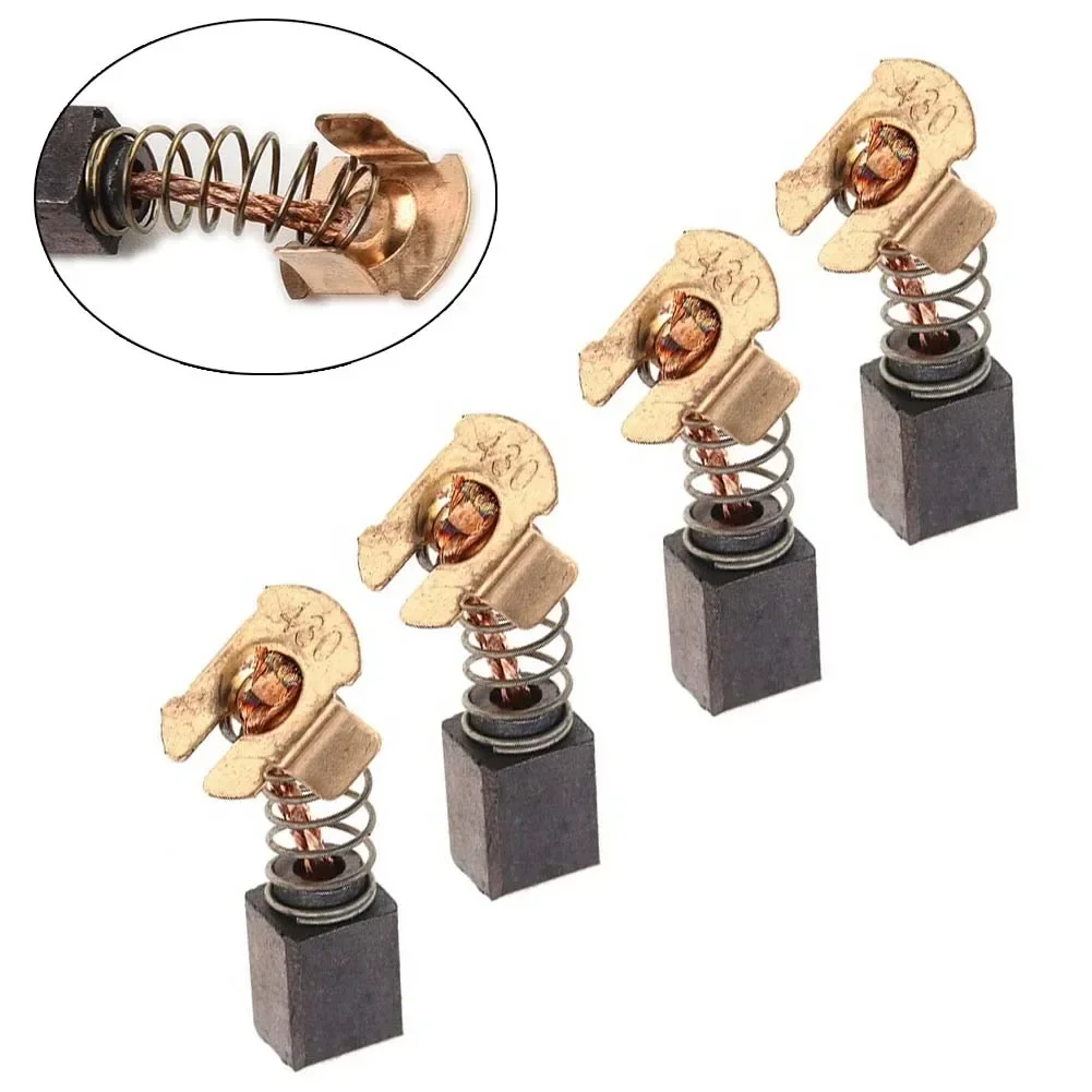 

4PCS Carbon Brushes For CB430 BHR200 DGA452 Angle Grinder Replacement Part Electric Tools Carbon Motor Brushes