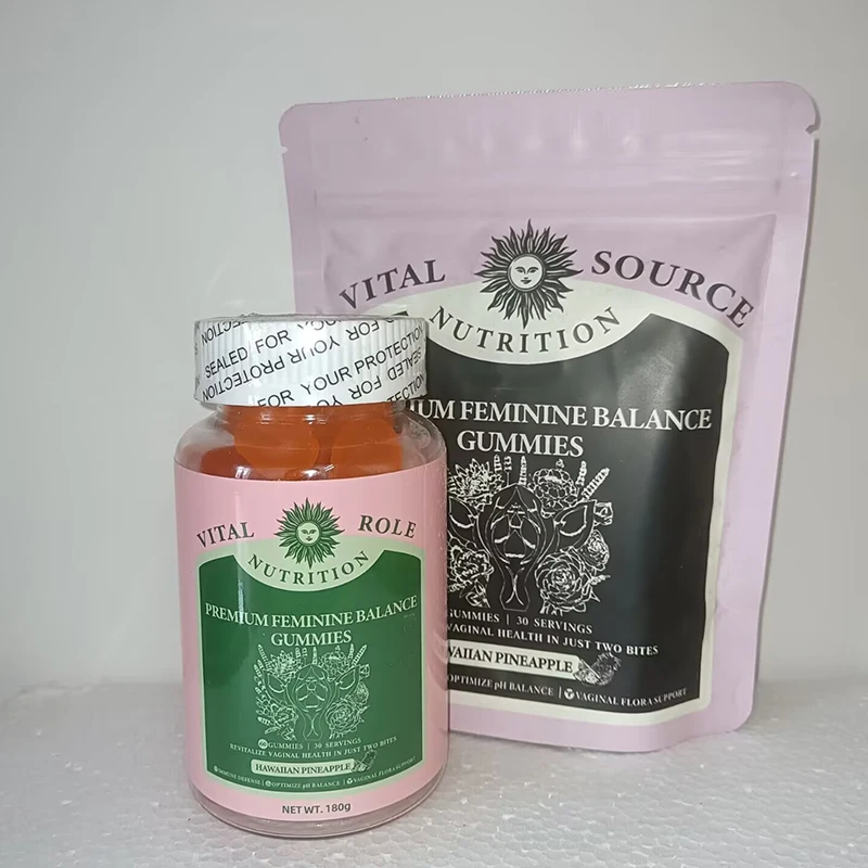 1 set of female balance gummies to supplement energy vitamins relieve fatigue - Image 5
