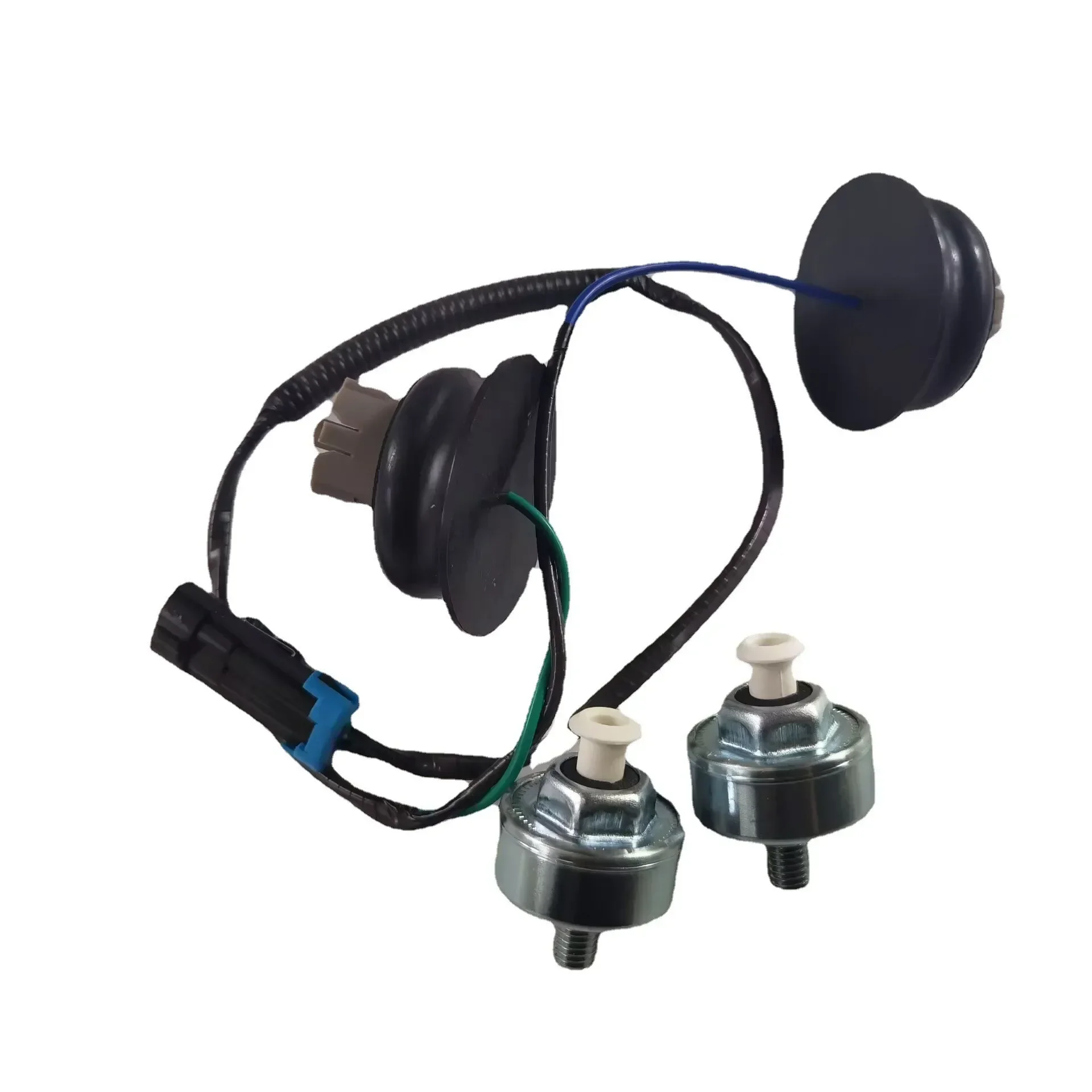 

Датчик детонации с комплектом пар жгутов для Chevy GMC Silverado Sierra Cadillac 10456603, 12575869, 12589867, 12597415, 12601822