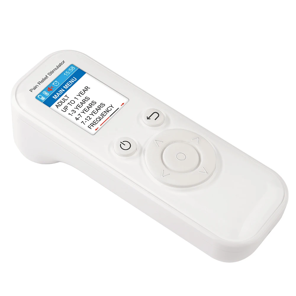 

Portable Dual Channel Home Use TENS EMS Machine 35 Modes for Infant Children Adult Trauma Recovery and Pain Relief Stimulator