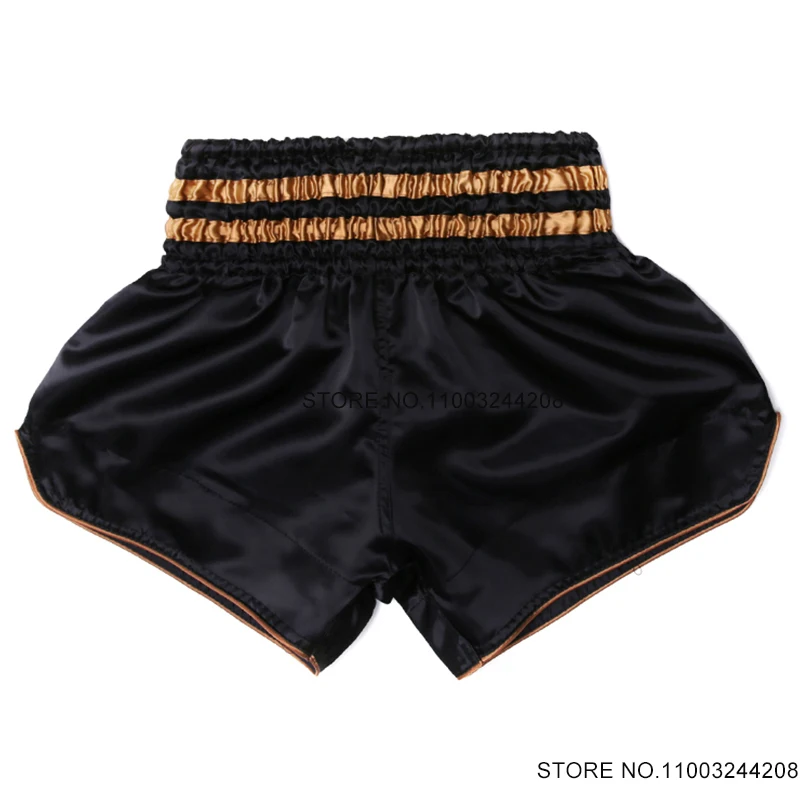 

Muay Thai Shorts No Logo Plain Boxing Shorts Men Women Child Combat Cage Fighting Sparring Grappling Kickboxing Training Pants