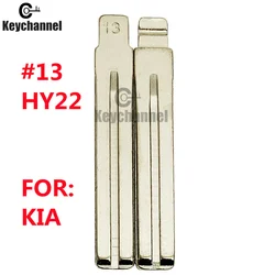 10pcs/lot Car Flip Key Blade TOY48 KD Key Blank 13# HY22 for Hyundai Sonata Kia Toyota Corolla Camry for KEYDIY Xhorse Remote