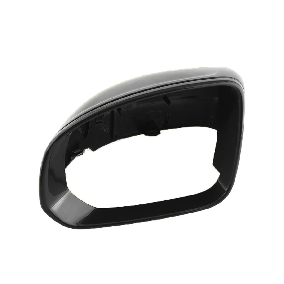 Black Rearview Mirror Cover Side Door Wing Mirrors Shell for XC60 2018-2020