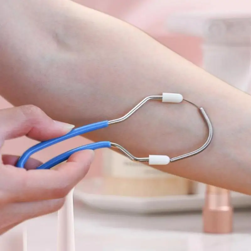 Средство для удаления волос на лице для женщин. Удаление неwanted волос на верхней части губ, подбородках, лице или шее. Весна для удаления непретливости волос.