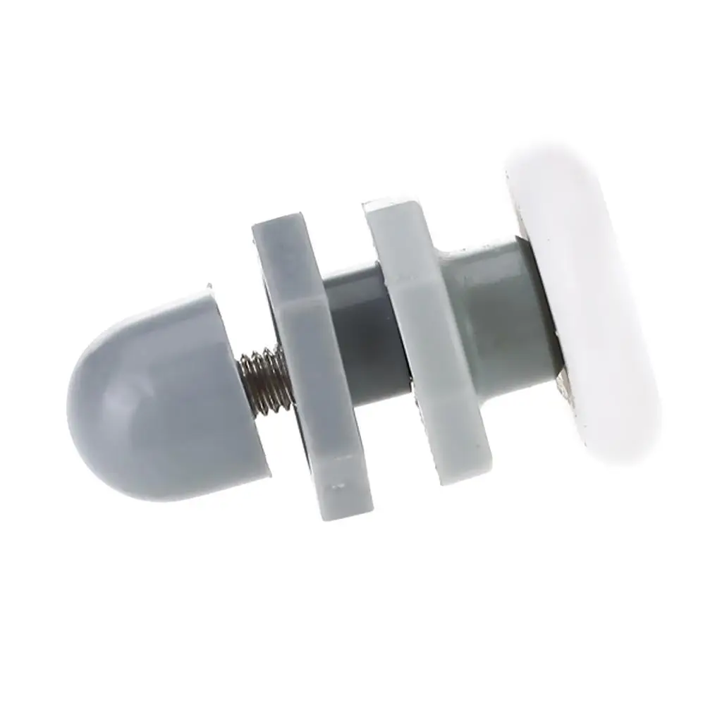 Shower Door Replacement Wheel Plastic Roller 25mm Friction Free Stainless Shaft for Folding Sliding Shower Glass Door