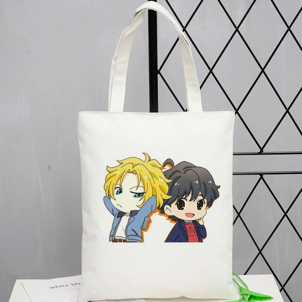 Banana Fish tote bag einkaufstasche shoulder  sac cabas totebag y2k femme