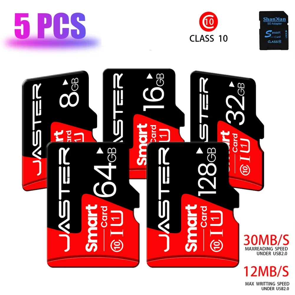 

Original SD Card C10 128GB 64GB 32GB Up To 30MB/s Microsd Memory Card A1 Flash TF Flash Card for Phone/Camera 16GB 8GB