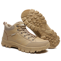 Men Boots Outdoor Hiking Shoes for Men Mountain Boots Non-slip Sneakers Work Shoes