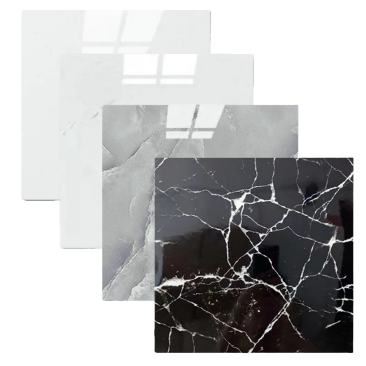 Elegant 10PCS Peel & Paste Wall Panels Waterproof Decorative Tiles for Effortless For Kitchen and Bathroom Makeover