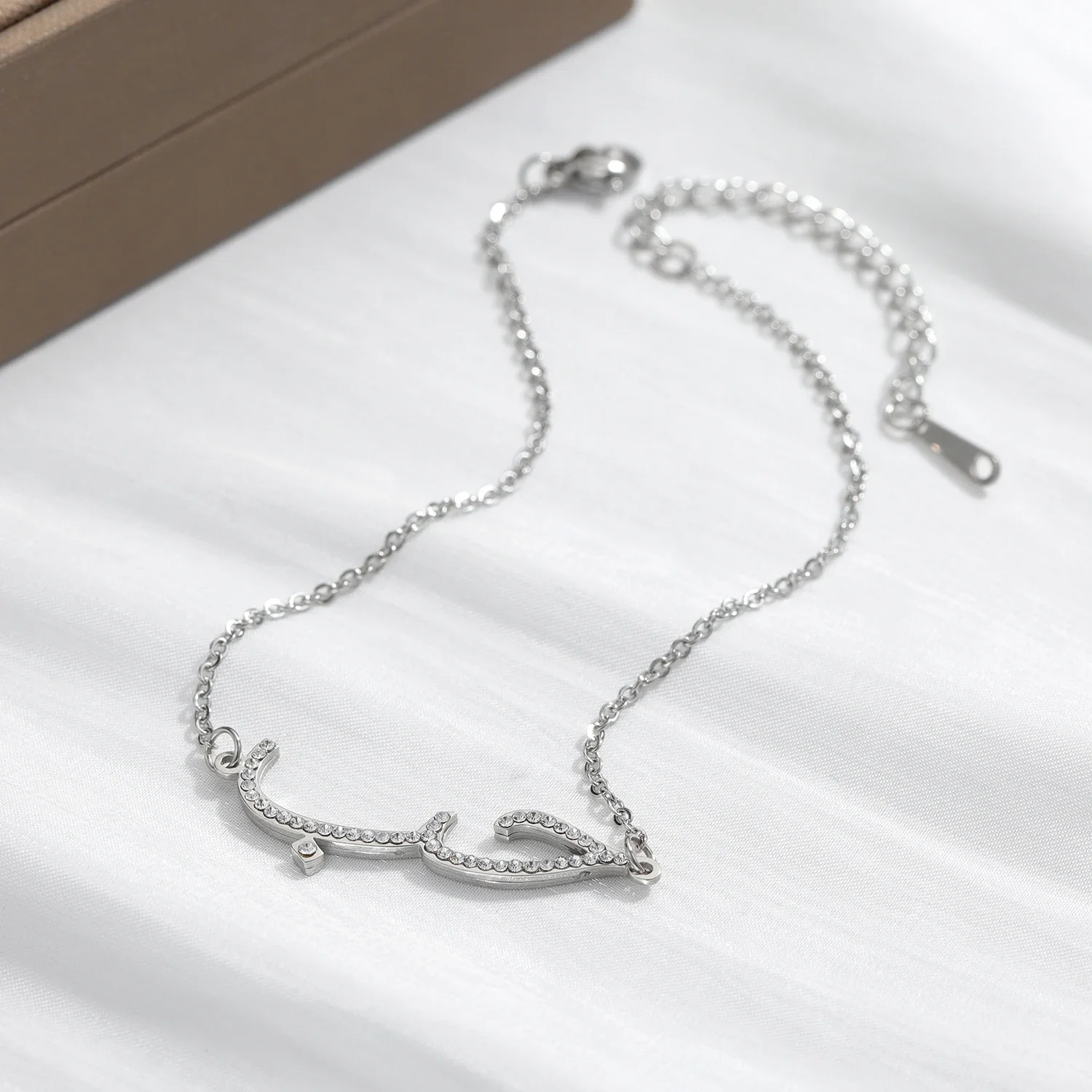 Personalized Arabic Bracelet Nameplate Bracelet Crystal Arabic Name Bracelet Islamic Jewelry Personalized Gifts For Women