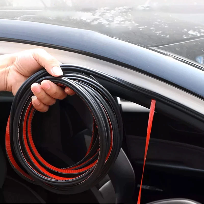 Auto Tür Doppel Dichtung Streifen Auto Schutz Dichtung Streifen Auto Gummi Dichtung für Auto L-typ Noise Dichtung Streifen schalldämmung – Detail 1