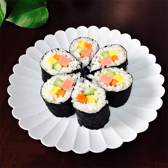 High Quality Automatic Onigiri Sushi Triangle Rice Ball Making Encrusting Machine Production Line