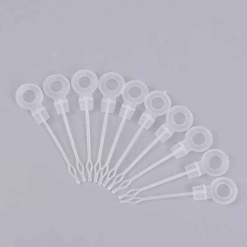 10Pcs Universal Refrigerator Drain Hole Accessory Overflow Stoppers With Unclog Rod Practical Fridge Spout Cleaning Tool