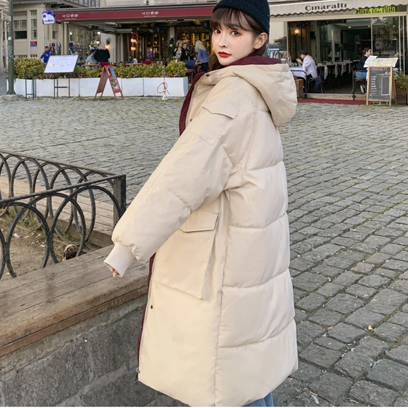 Women Jacket Parkas Warm Down Cotton Coats Winter Jackets Coat Quality Thick Parka Overcoat Outwear Fashion Korean Streetwear
