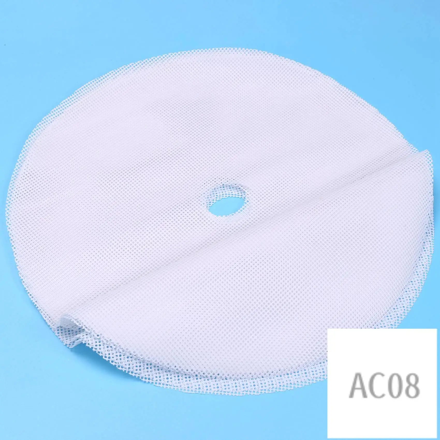

8 Pcs Round Silicone Dehydrator Sheets, Non-Stick Fruit Dehydrator Mats, Reusable Steamer Mat Mesh Sheet For Fruit Dryer-AC08
