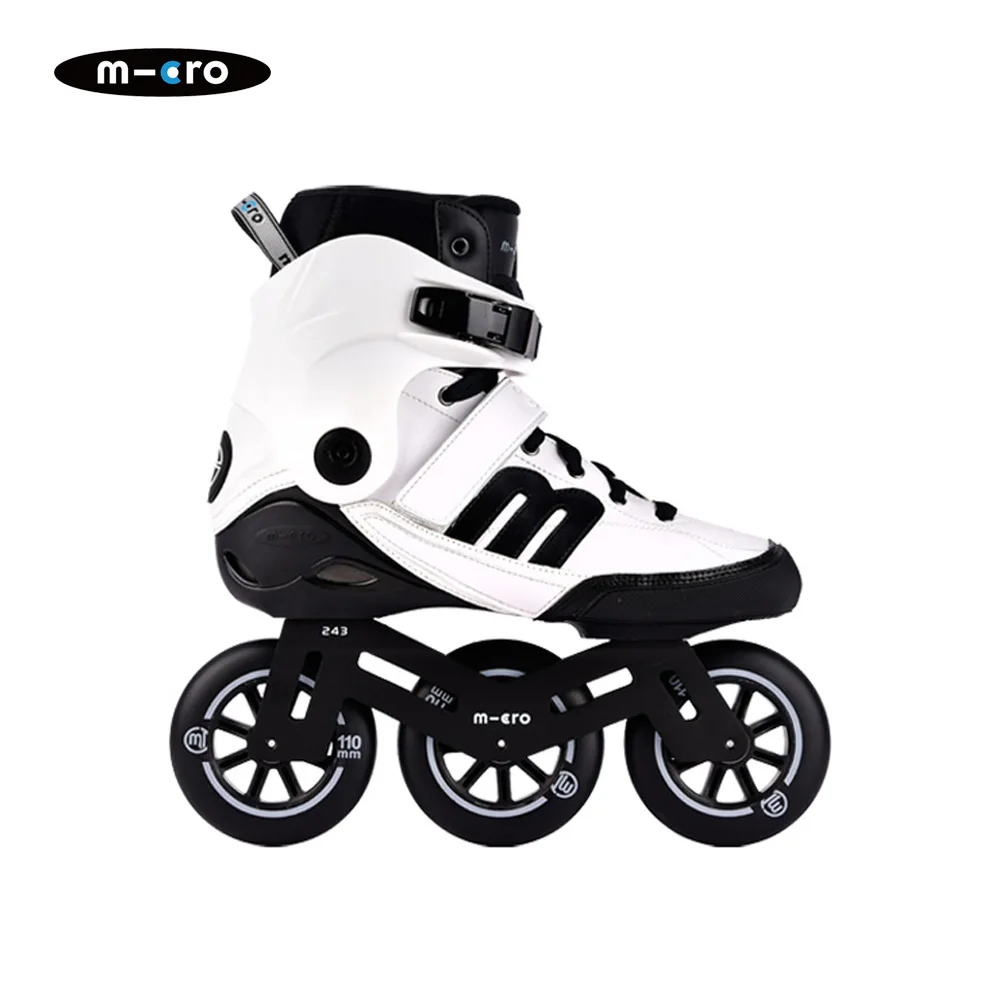 Роликовые коньки MICRO SKATE BEAT,12 + продвинутые роликовые коньки, 110 мм 3WD ABEC9, круиз для девочек и мальчиков, URBAN, скоростной Слалом, НДС ЕС