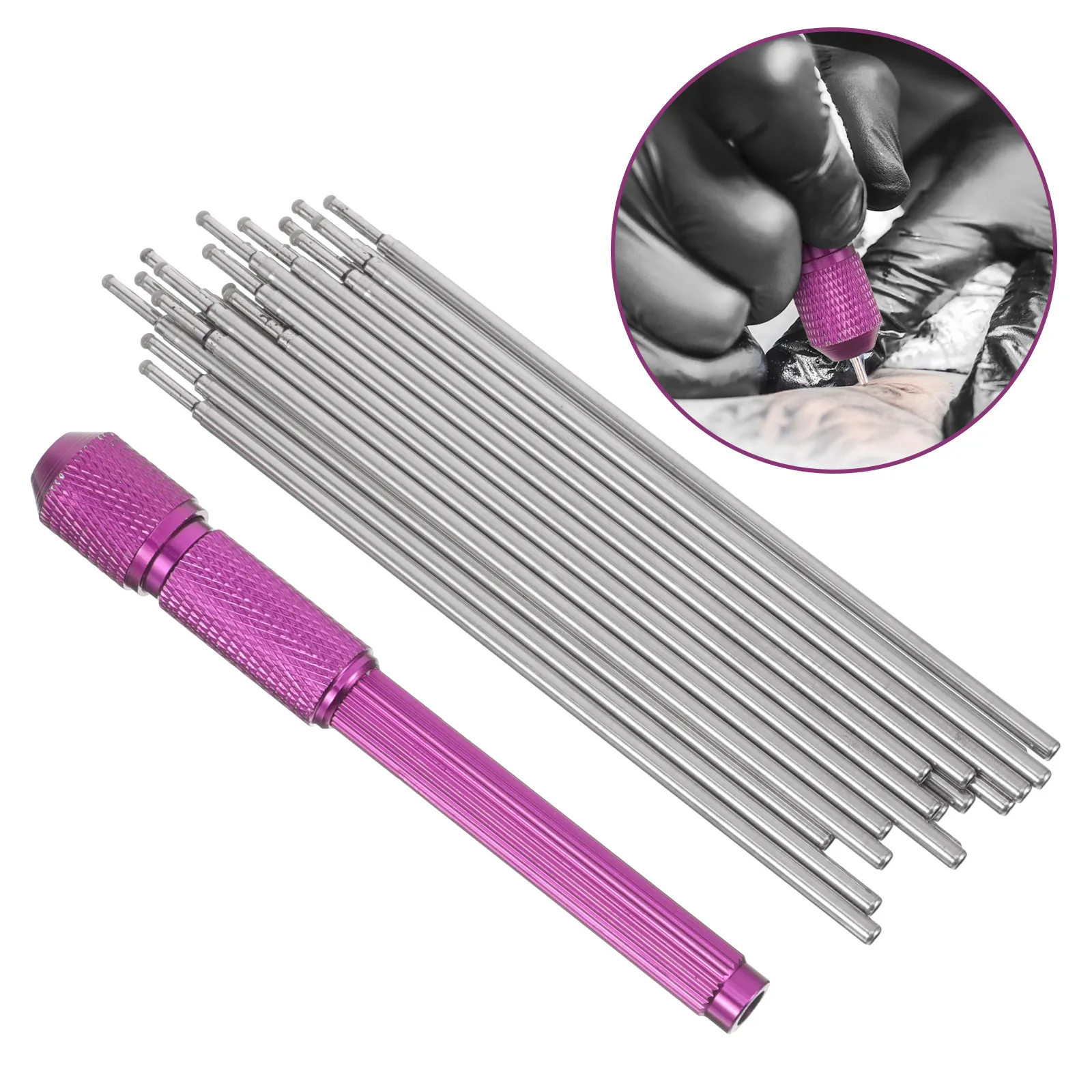 

1 Set Tattoo Marking Pen Refills Replacement Cores For Skin Markers Stencil Drawing Tools Tattoo Pen Shell Durable Refillable