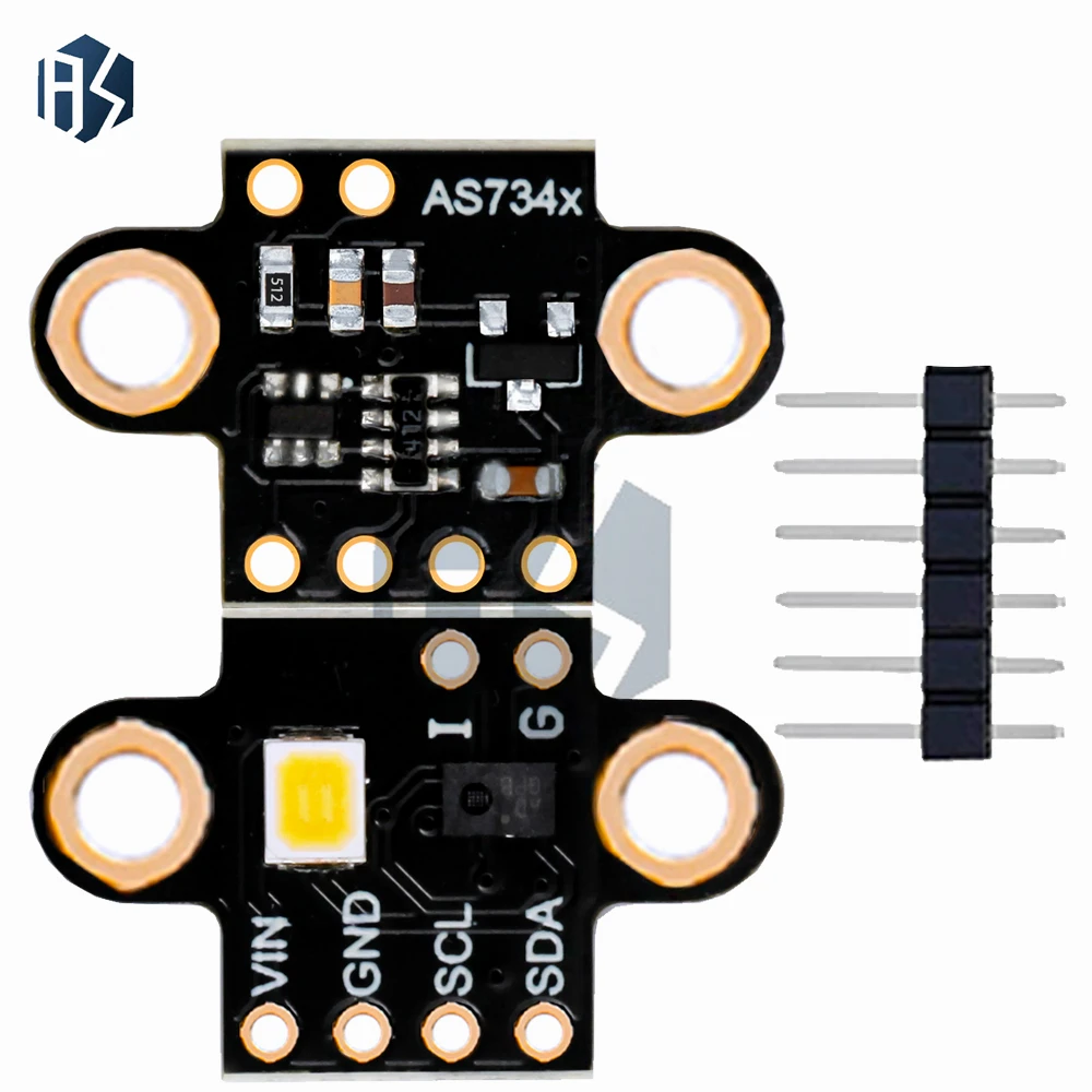 AS7341 AS734x Visible Spectral Sensors Module Color Temperature illuminance High Accuracy Color Detection For Arduino