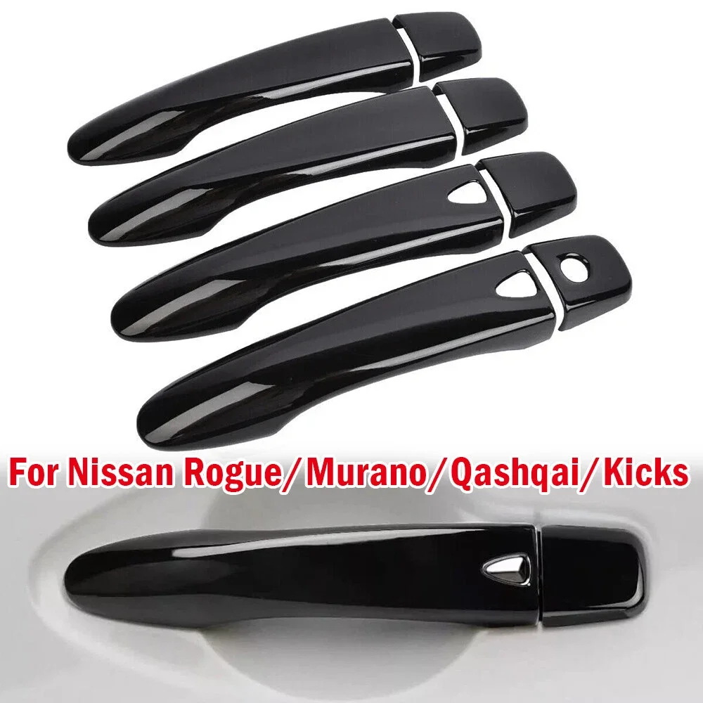 

For Nissan Qashqai 2016-2019 Rogue X-Trail 2014-2017 Murano Kicks Car Sticker Exterior Door Handle Moulding Cover Trim Decor