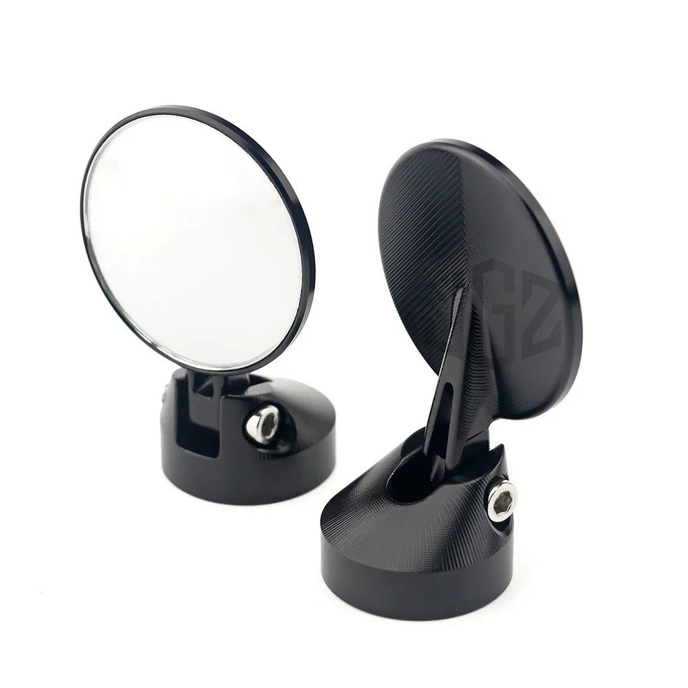Motorcycle Rearview Round Handlebar Bar End Rear View Side Mirrors For VESPA Sprint50/150  Prima50/150 GTS150 /250/300 2013-2024