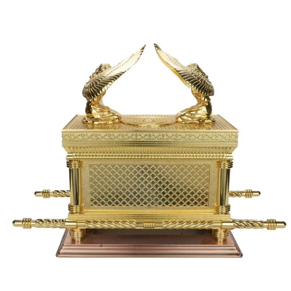 The Ark of the Covenant the Testimony, the sacred objects of Israel Statue Bronze Ark Jewish Witness, Israeli Gift