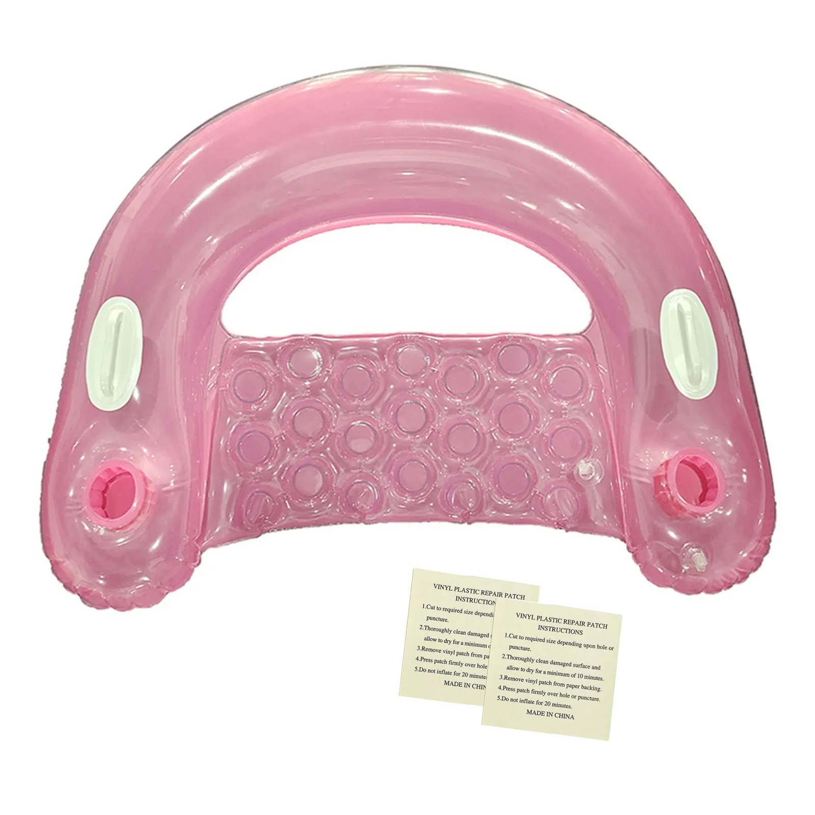 Dossier flottant d'eau en PVC inclinable pliable gonflable plage natation chaise inclinable doux adulte pour piscine extérieure