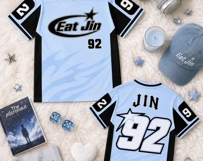 Neues 3D-gedrucktes, heiß begehrtes K-Pop-Band-Fan-T-Shirt, geeignet für schnelles Trocknen und Schweißabsorption, ideal für den Heimgebrauch – Detail 4