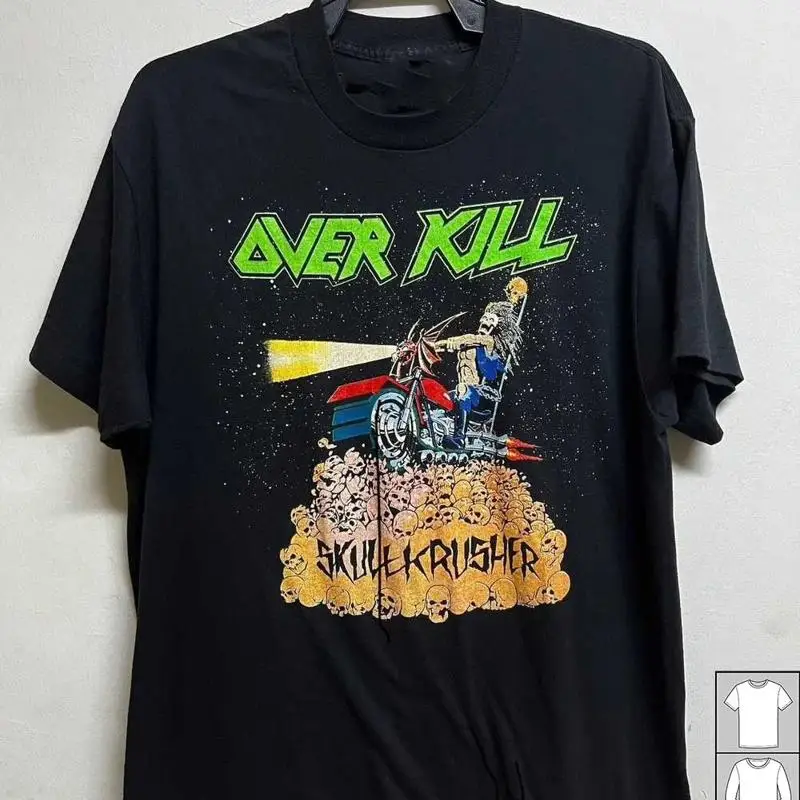 Overkill Feel The Fire European Tour 1986 T-Shirt