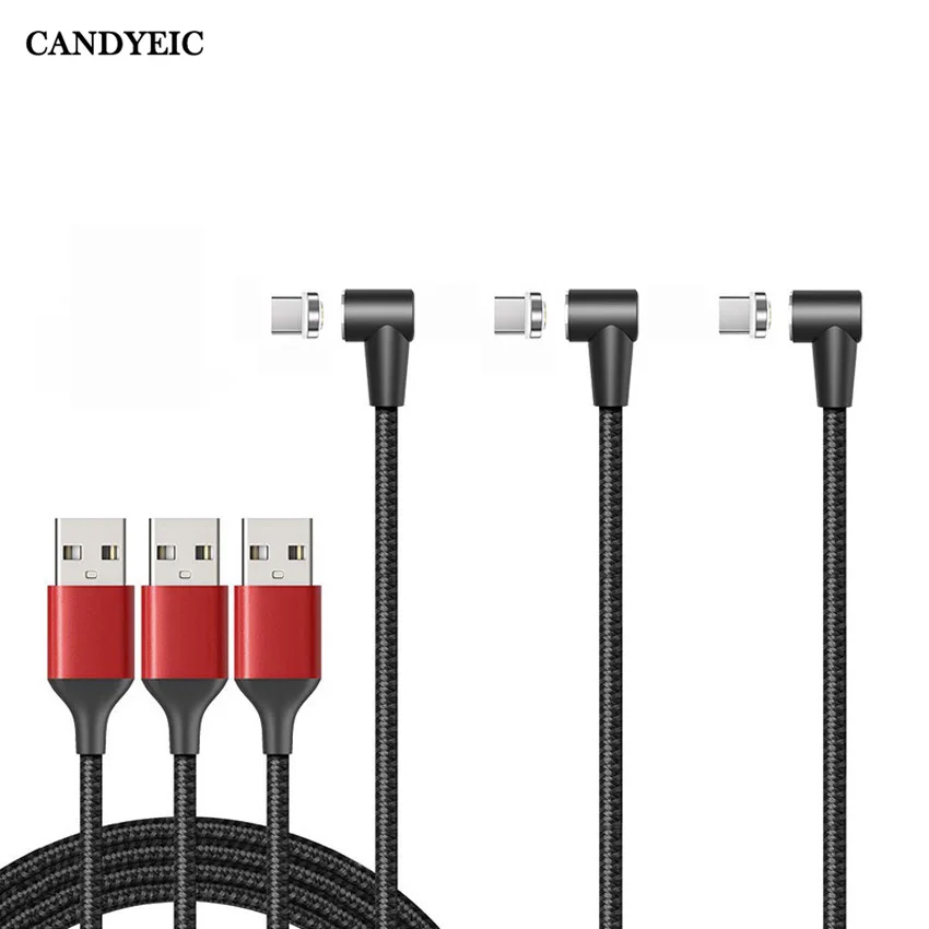 Micro USB Magnetic Cable for iPhone 13ProMax 14Pro 12 11 XR XS 7 8 Samsung Galaxy A55 Sony Xperia 5 V Oppo A3 Cubot X90 Charging