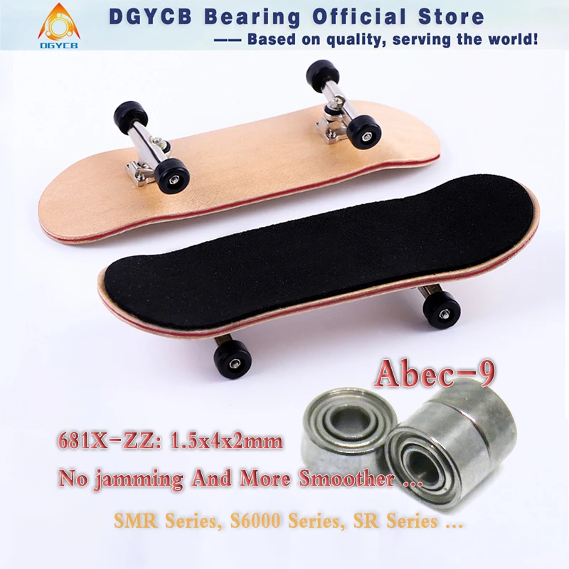 4Pcs ABEC9 681XZZ 1.5x4x2 Fingerboard Bearing  L415ZZ W68/1.5ZZ 1.5*4*2 Fingerboard Truck Toy Bearing 681X