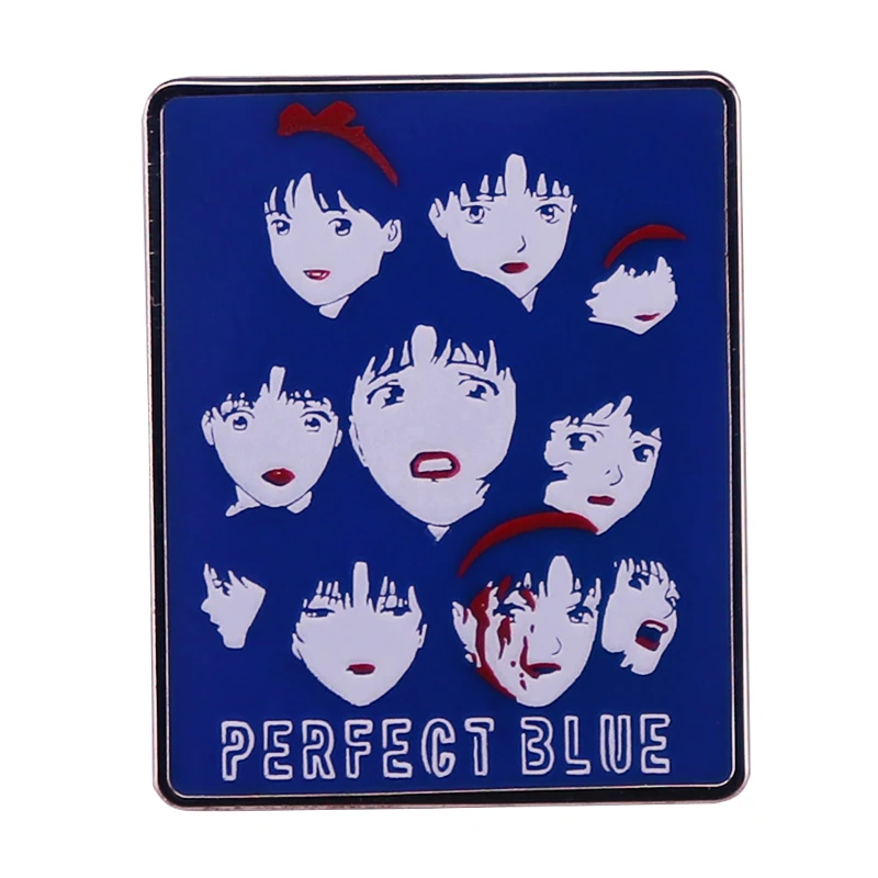 1997 Perfect Blue Manga Poster Art Enamel Pin Anime Movie Badge