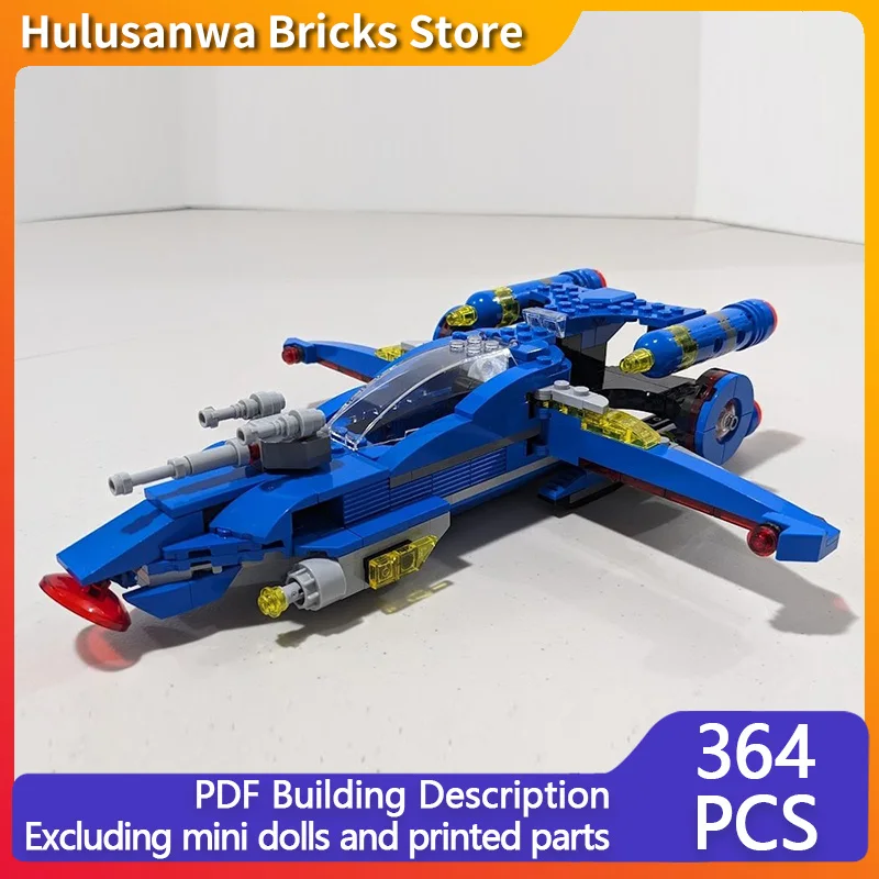 

Популярная киномодель MOC, строительные кирпичи, боевой космический корабль, модульные технологии, подарки, праздник, сборка, детские игрушки, костюм