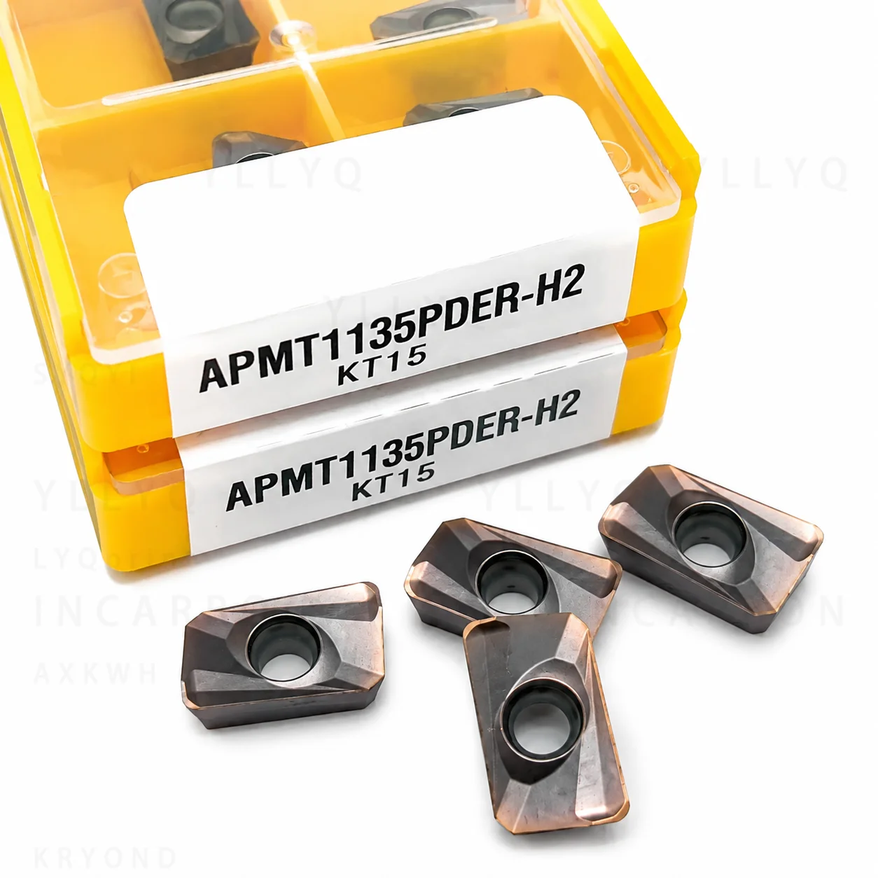 

10PCS APMT1135 M2 H2 Carbide Inserts Indexable Milling Insert CNC Internal Turning Tool for Lathe Machining Cutter