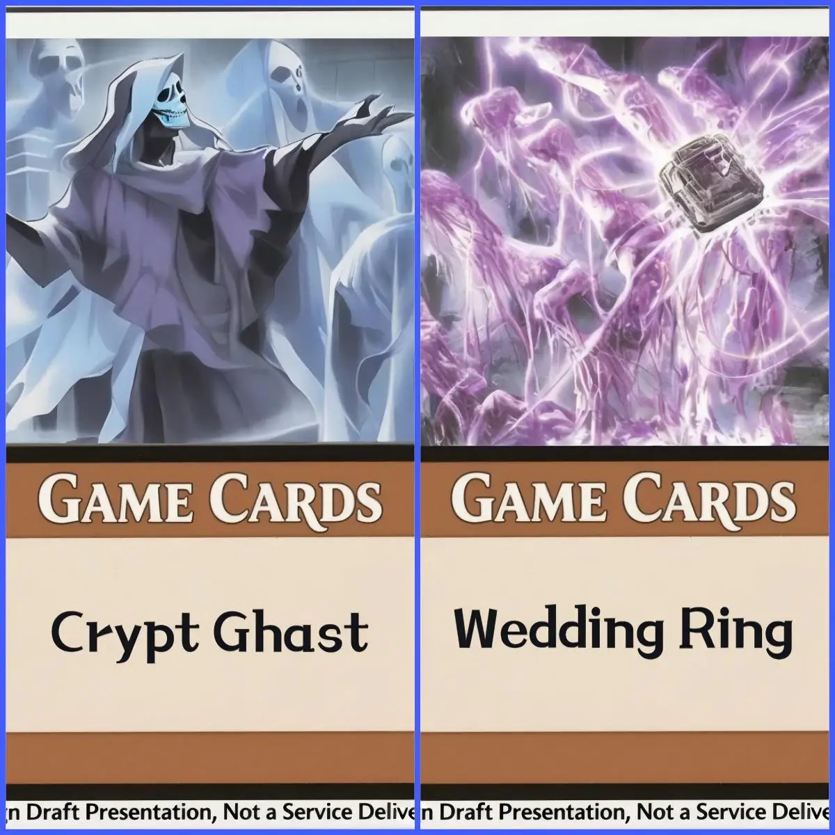 

Selling Holo part Twinflame Tyran General Kreat Aurelia Entomb Crypt Ghast Wedding Ring best quality proxy game cards