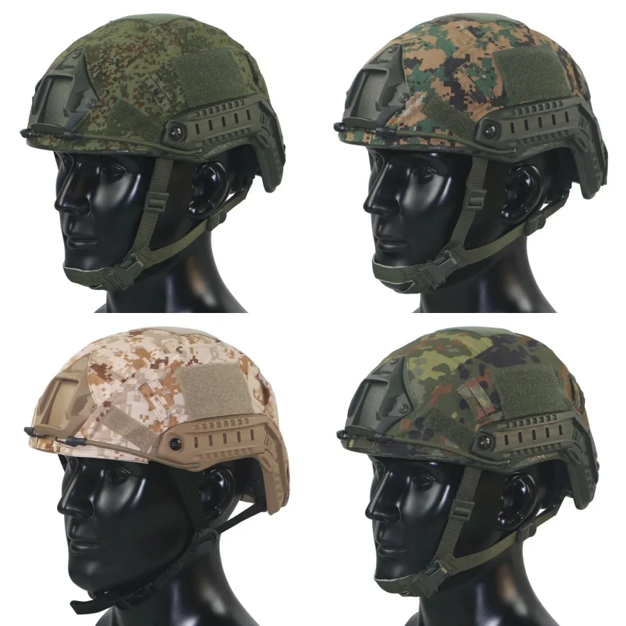 AOR1 MARPAT Flecktarn الروسية EMR بقايا التمويه غطاء من نسيج القماش للخوذة السريعة