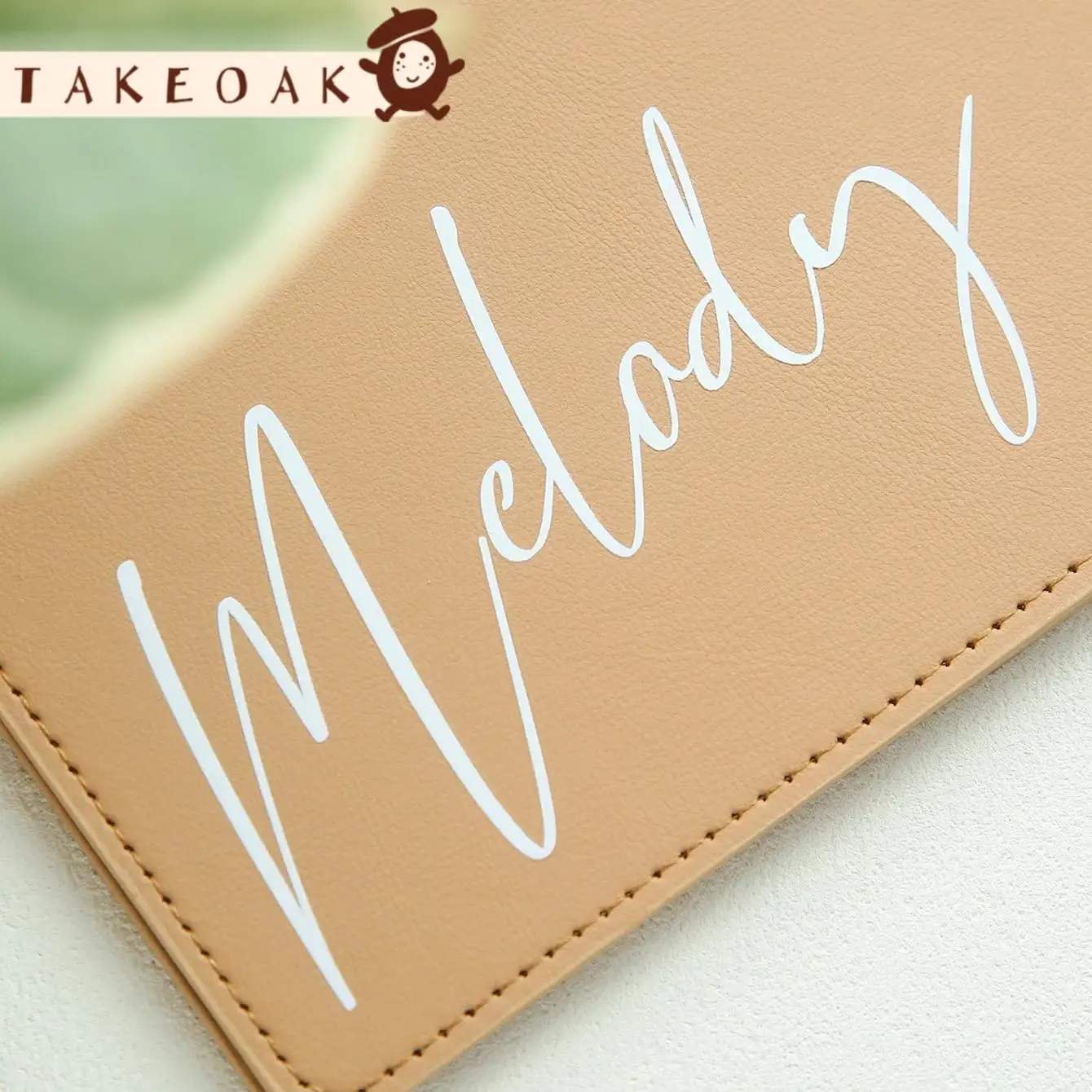 Custom Name Passport Cover Personalized Leather Travel Wallet Monogram Passport Holder for Women Men Bridesmaid Wedding Gift