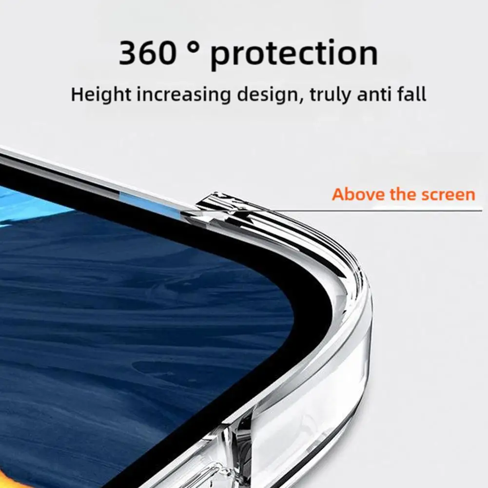 For Pocketbook Verse/Pro/pro Color Transparent Protective Corners Four Are Case And Drop-proof Scratch-proof Dust-proof T7J3