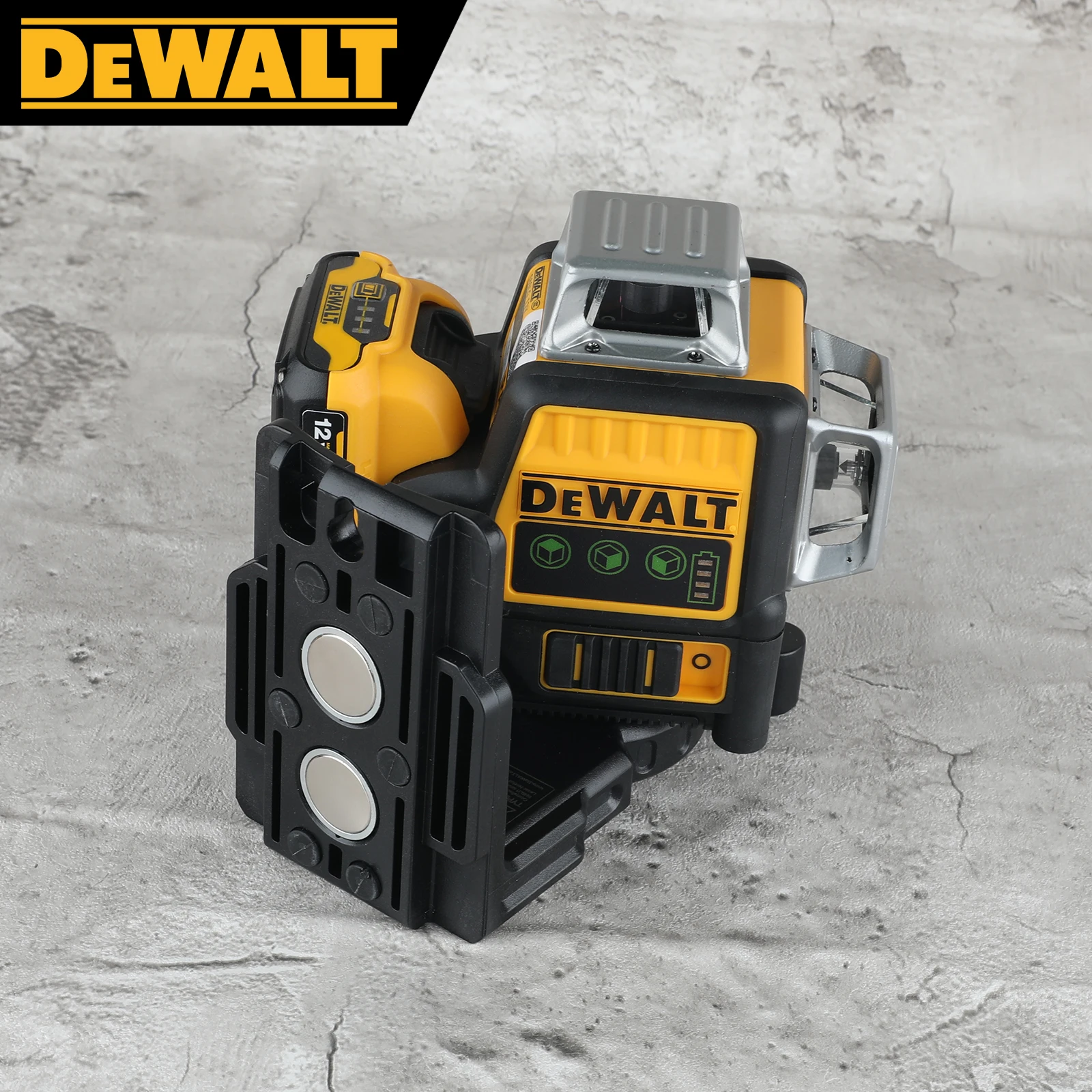 Dewalt DW089LG 3 Sides*360 Degree Vertical 12V Lithium Battery 12 Lines Laser Level 360 Horizontal Green Meter 2026 NEW Dewalt - view 6
