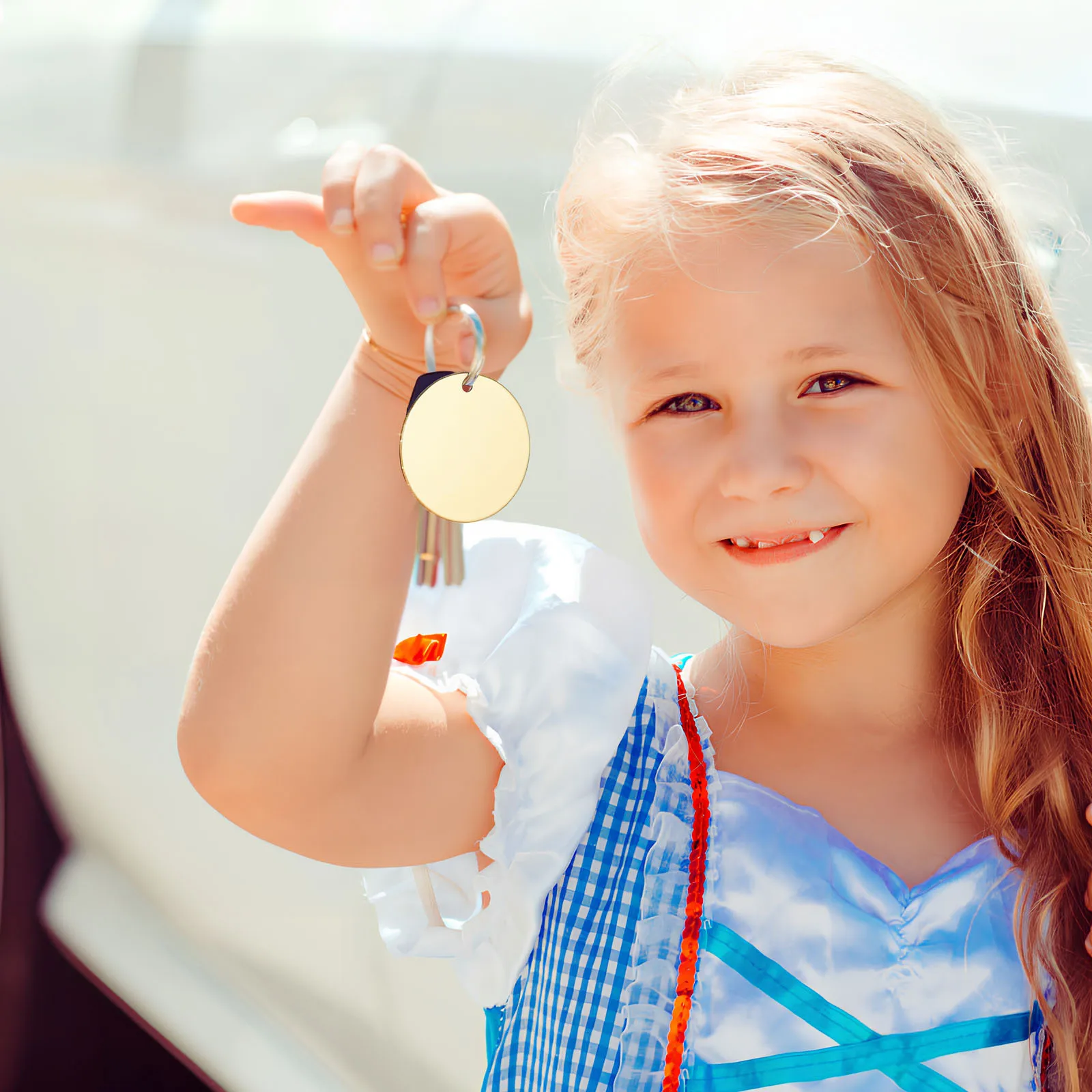 

10 шт. круглые подвески из нержавеющей стали, пустые плоские дисковые подвески для гравировки, ожерелье, браслет, брелок, изготовление ювелирных изделий