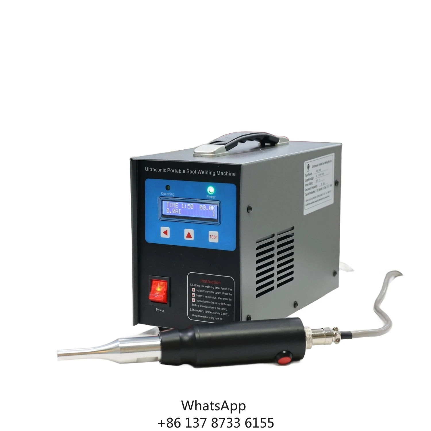 

KXH-2806 Handheld Welding Equipment Automotive Accessories Packaging Production On-Site Repair Tool