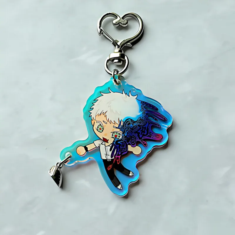 Adorable Anime Keychain Charms Pair Design