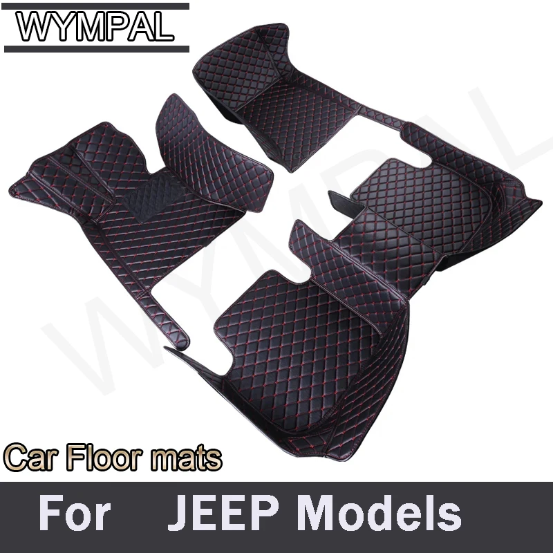 Car Floor Mat For JEEP Liberty wangler TJ Gladiator CarAccessories