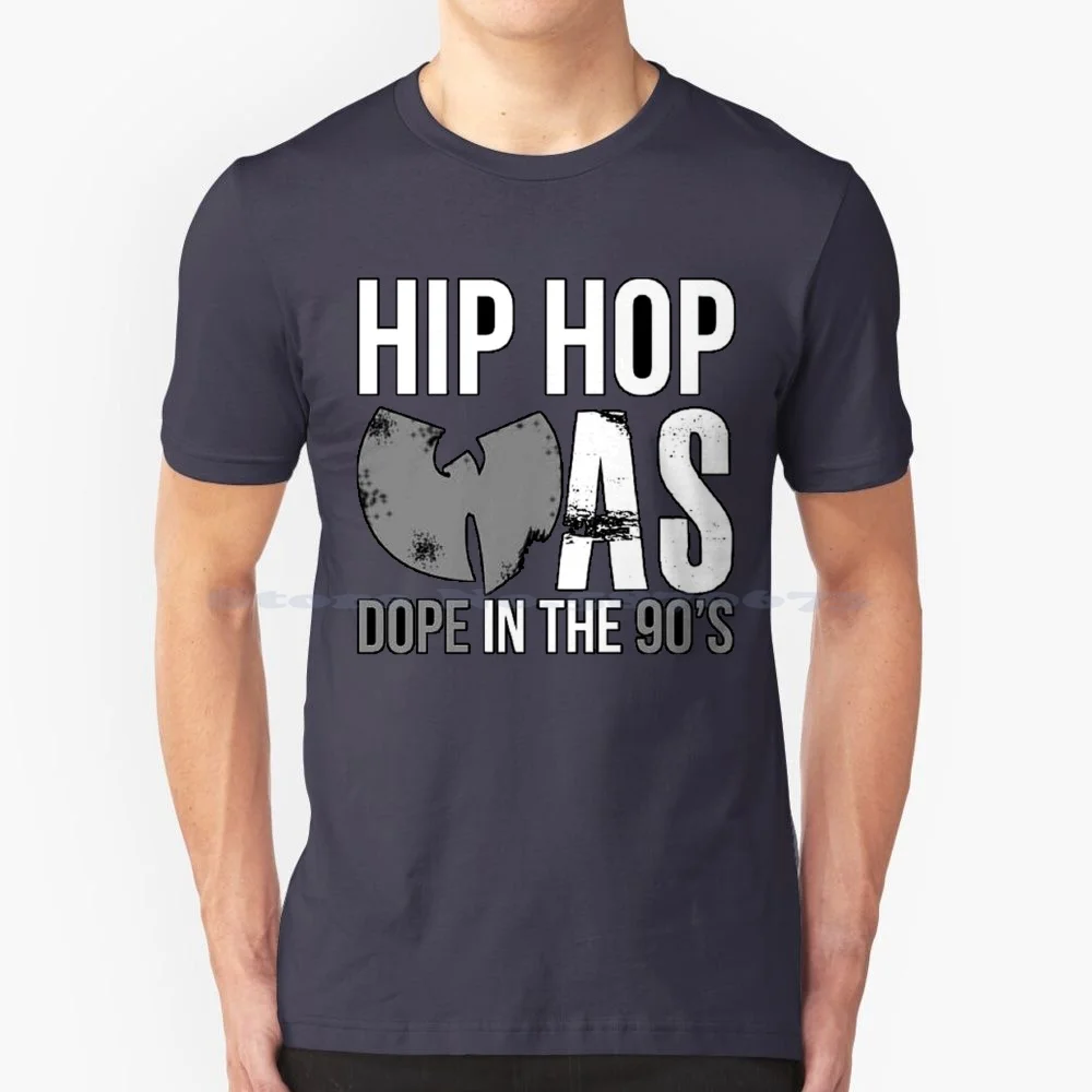 Hip Hop Was T Shirt 100% Cotton Tee Vintage 90s Classic Rapper Rnb Onlyfans Best Selling Trending