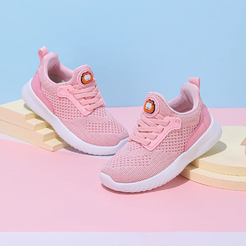 Zapatillas deportivas ligeras para niños, zapatos deportivos para correr, ocio, transpirables, para exteriores, a la moda, para las cuatro estaciones