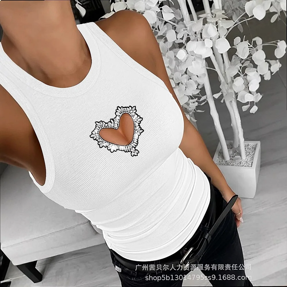 Sexy Multi-Color Neck Wrap Vest Tops Tight Fit Slimming Tanks for Women Spring Summer