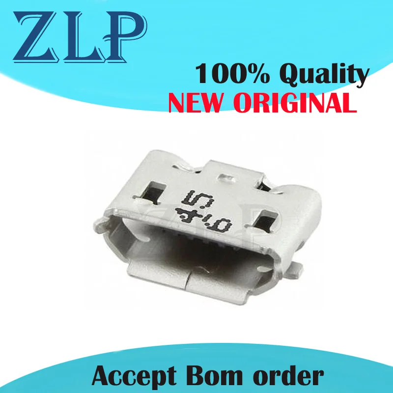 إلكترونيات مايكرو usb نوع b موصل ، 5pin ، جديد ، الأصلي ، 0473460001 473460001 47346-0001 ، شحن مجاني