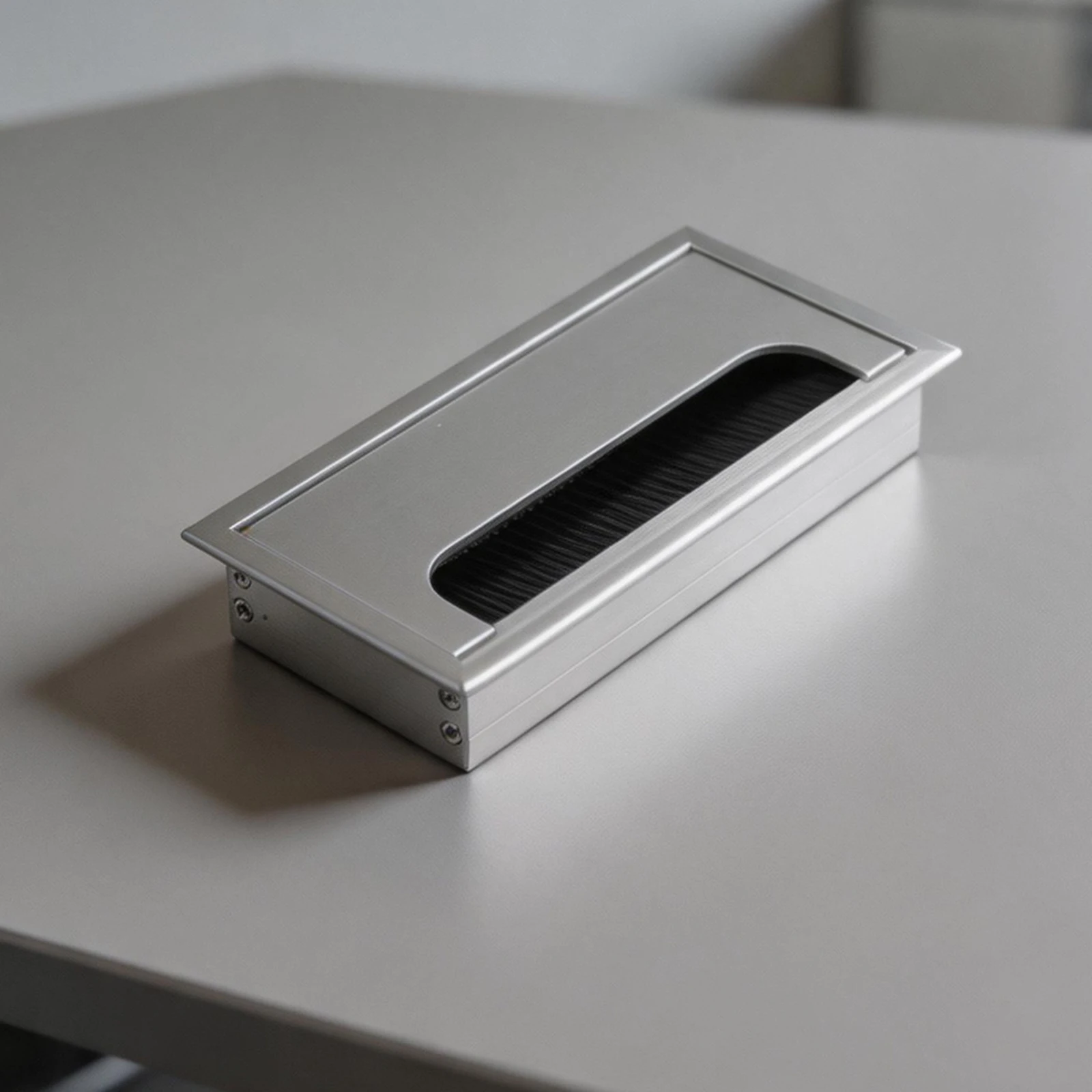 Metal Desk Grommet with Smooth Edge Design for Safe for cable Passage Through Holes in Office Home or for educational Desks
